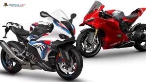 BMW M 1000 RR vs Ducati Panigale V4 R