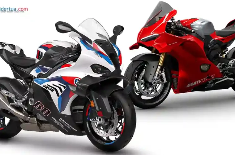 BMW M 1000 RR vs Ducati Panigale V4 R