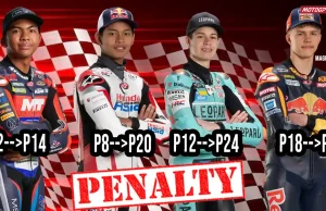 Breaking News - Veda Ega Pratama dan Hakim Danish Kena Penalti - Turun 12 Posisi di Grid Moto3 Ceko 2026