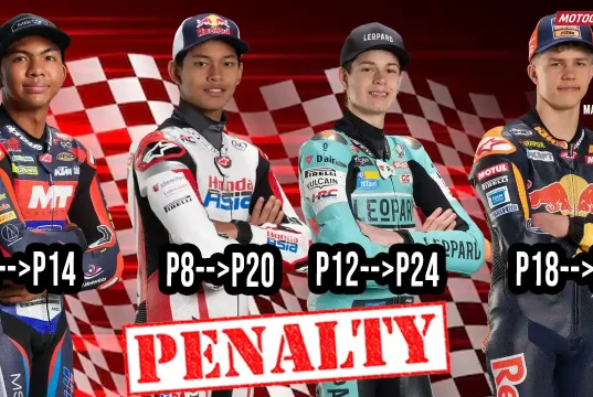Breaking News - Veda Ega Pratama dan Hakim Danish Kena Penalti - Turun 12 Posisi di Grid Moto3 Ceko 2026