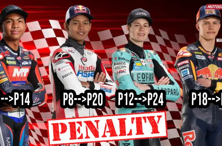 Breaking News - Veda Ega Pratama dan Hakim Danish Kena Penalti - Turun 12 Posisi di Grid Moto3 Ceko 2026