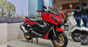 Kloningan TMAX! Brixton G400T Skutik Bongsor Baru Pakai Jantung QJMotor?