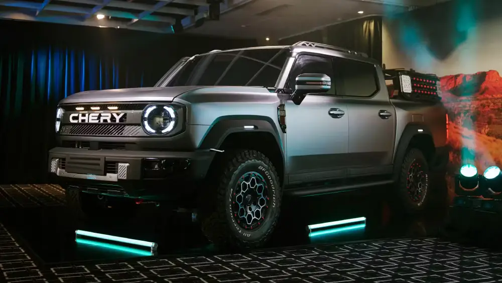 Chery Stockman Siap Dijual Akhir Tahun 2026, Pikap PHEV! 4 Chery Stockman Drive