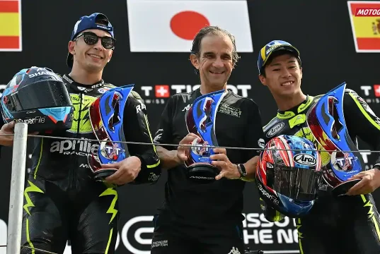 Davide Brivio - Raul Fernandez - Ai Ogura - Belanda 2026 - Tim Trackhouse