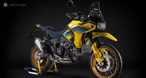 Motor Petualang Ducati DesertX 100 Terinspirasi dari Motor Pantah di Lintasan Es!