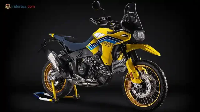 Motor Petualang Ducati DesertX 100 Terinspirasi dari Motor Pantah di Lintasan Es!