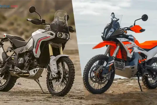 Ducati DesertX vs KTM 890 Adventure R