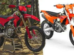 Ducati Desmo450 EDS vs KTM 450 EXC-F
