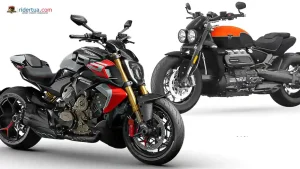 Ducati Diavel V4 RS vs Triumph Rocket 3 Storm R