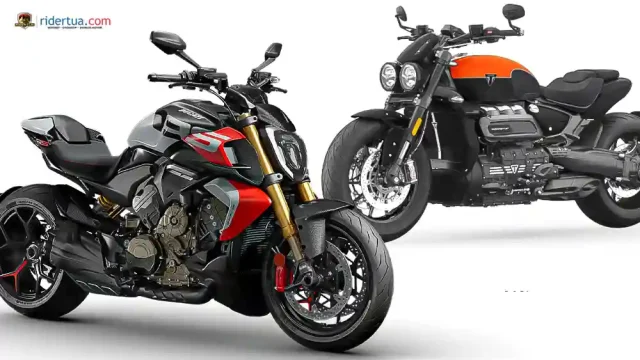 Ducati Diavel V4 RS vs Triumph Rocket 3 Storm R Ducati Diavel V4 RS vs Triumph Rocket 3 Storm R