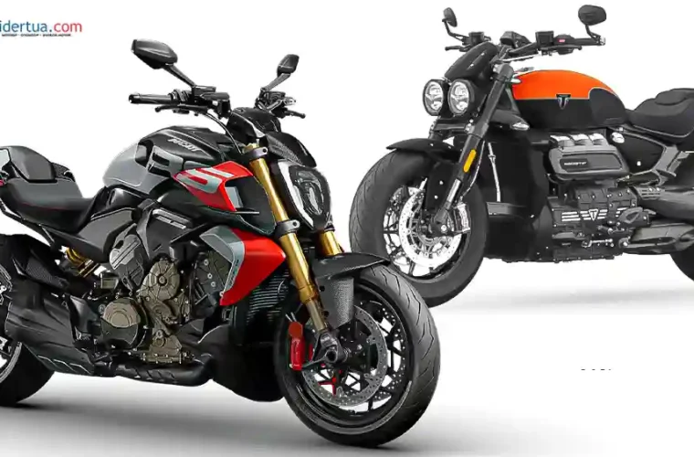 Ducati Diavel V4 RS vs Triumph Rocket 3 Storm R