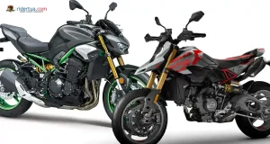 Ducati Hypermotard V2 SP vs Kawasaki Z900 SE ABS