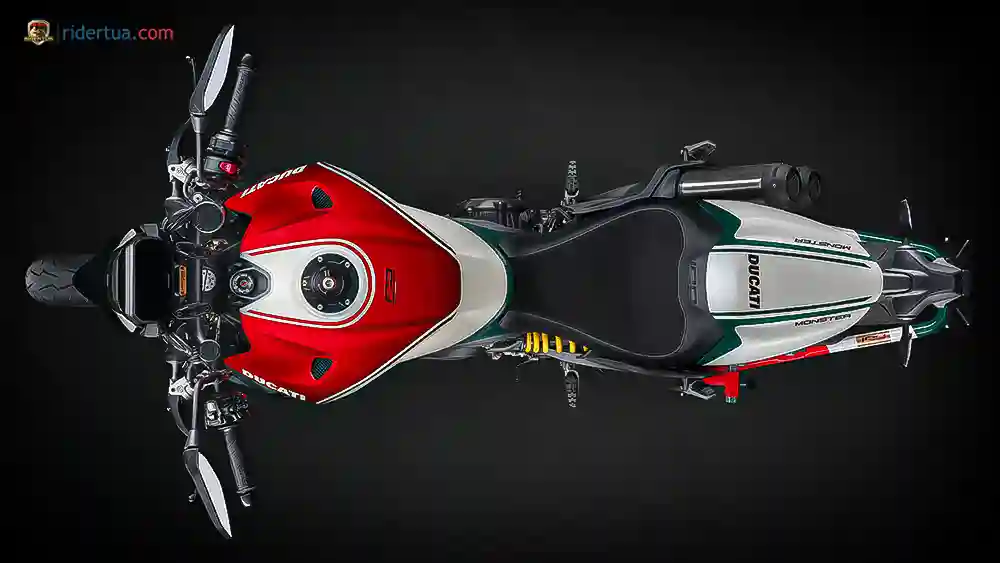 Rayakan Ultah Seabad! Ducati Monster 100 Hadir dengan Livery Tricolore Legend 4 Ducati, Monster, Ducati Monster 100, Ducati Monster, motor naked, edisi spesial