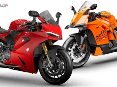 Ducati Panigale V2 S vs KTM 990 RC R: Supersport Premium Italia vs Senjata Lintasan Austria Ducati Panigale V2 S vs KTM 990 RC R