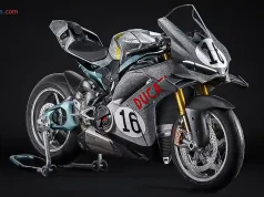 Bodinya Full Glitter? Ducati Panigale V4 S 100 Tampil Membawa Sejarah Emas di Imola 1972