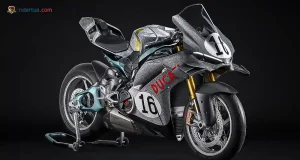 Bodinya Full Glitter? Ducati Panigale V4 S 100 Tampil Membawa Sejarah Emas di Imola 1972