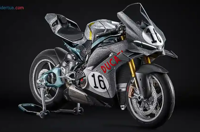 Bodinya Full Glitter? Ducati Panigale V4 S 100 Tampil Membawa Sejarah Emas di Imola 1972