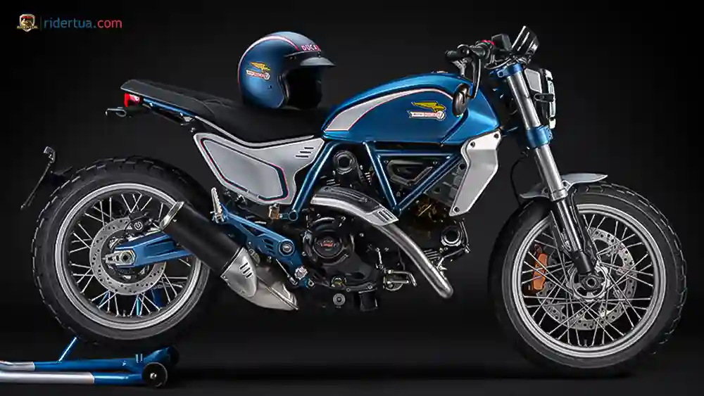 Meluncur Ducati Scrambler 100 Membawa Gaya Timeless Model Pertamanya Tahun 1962 2 Ducati, Scrambler, Ducati Scrambler, Ducati Scrambler 100, motor scrambler, edisi spesial
