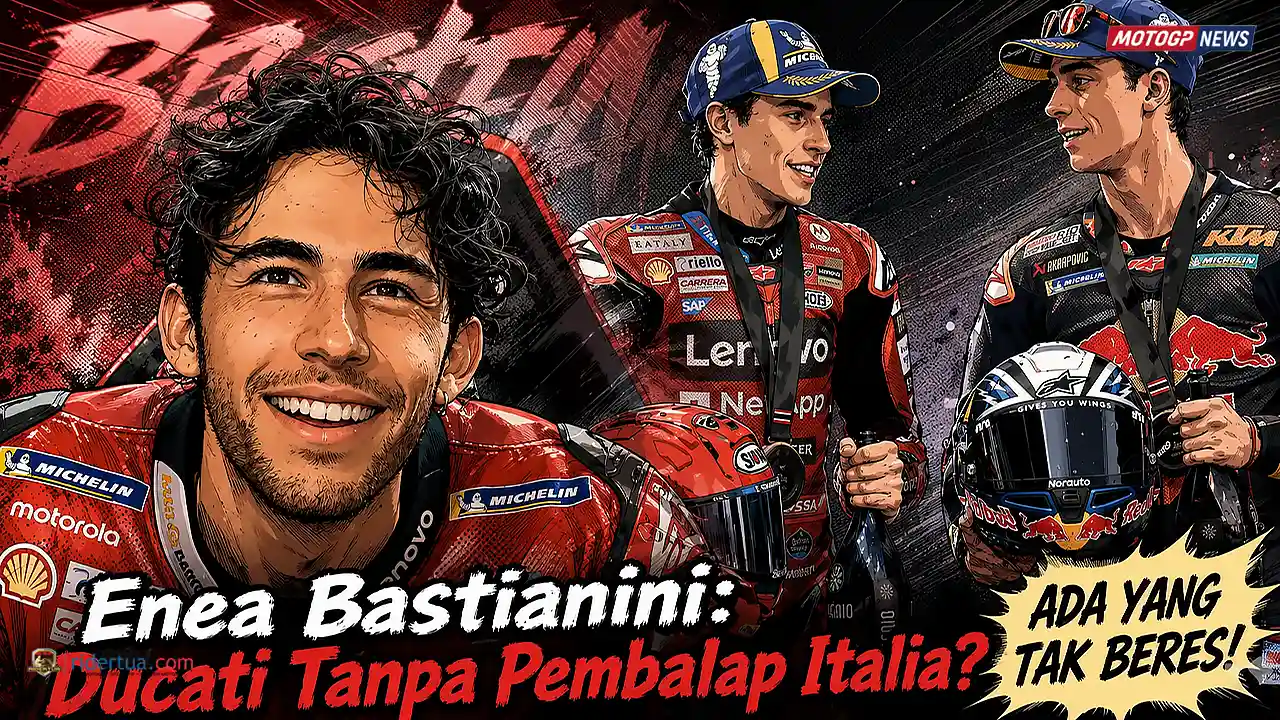 Enea Bastianini - Ducati Tanpa Pembalap Italia, Ada yang Tak Beres