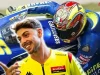 Fabio Di Giannantonio- Valentino Rossi Wood Helmet