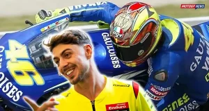 Fabio Di Giannantonio- Valentino Rossi Wood Helmet