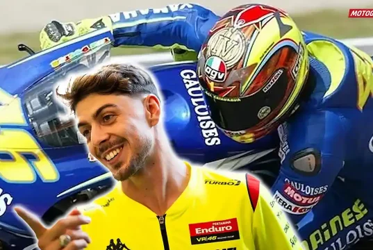 Fabio Di Giannantonio- Valentino Rossi Wood Helmet