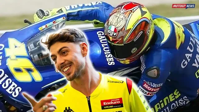 Fabio Di Giannantonio- Valentino Rossi Wood Helmet