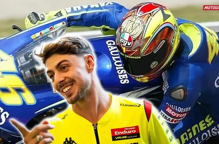 Fabio Di Giannantonio- Valentino Rossi Wood Helmet
