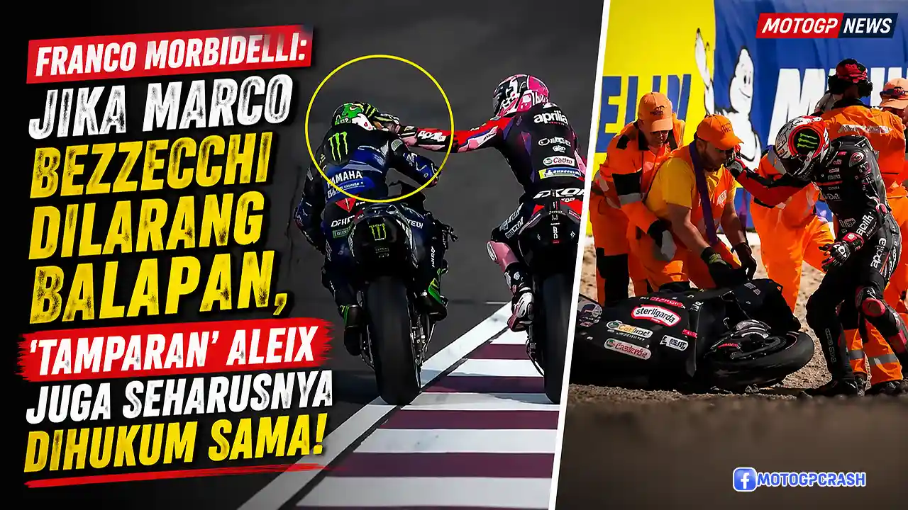 Franco Morbidelli- Jika Marco Bezzecchi Dilarang Balapan, 'Tamparan' Aleix Juga Seharusnya Dihukum Sama