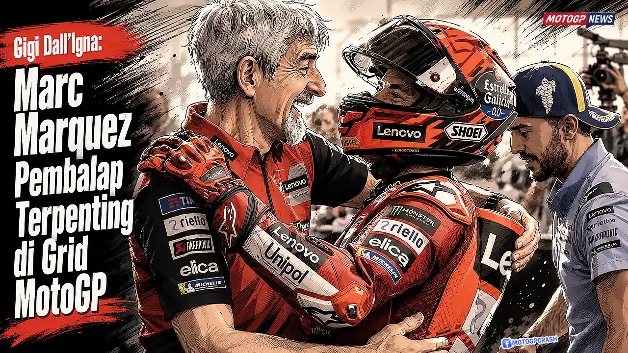 Gigi Dall'Igna (Ducati): Marc Marquez Pembalap Terpenting di Grid MotoGP 5 Gigi Dall'Igna - Marc Marquez Pembalap Terpenting di Grid MotoGP