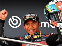 Hakim Danish menang Race Moto3 Ceko 2026