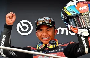 Muhammad Hakim Danish Juara Moto3 Ceko 2026, Malaysia Akhiri Puasa Kemenangan 10 Tahun Hakim Danish menang Race Moto3 Ceko 2026
