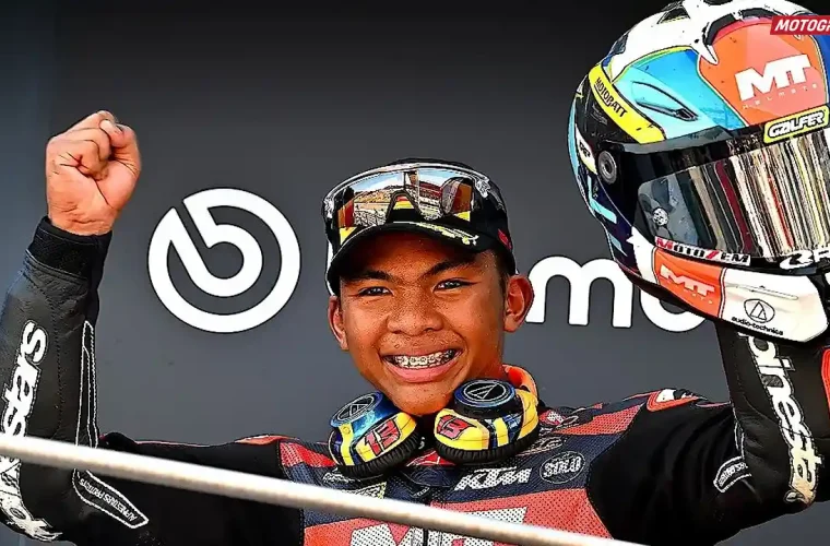 Hakim Danish menang Race Moto3 Ceko 2026