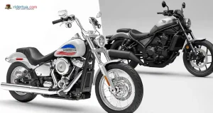 Harley-Davidson Super Glide vs Honda Rebel 1100