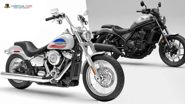 Harley-Davidson Super Glide vs Honda Rebel 1100