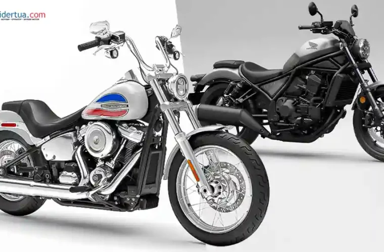 Harley-Davidson Super Glide vs Honda Rebel 1100