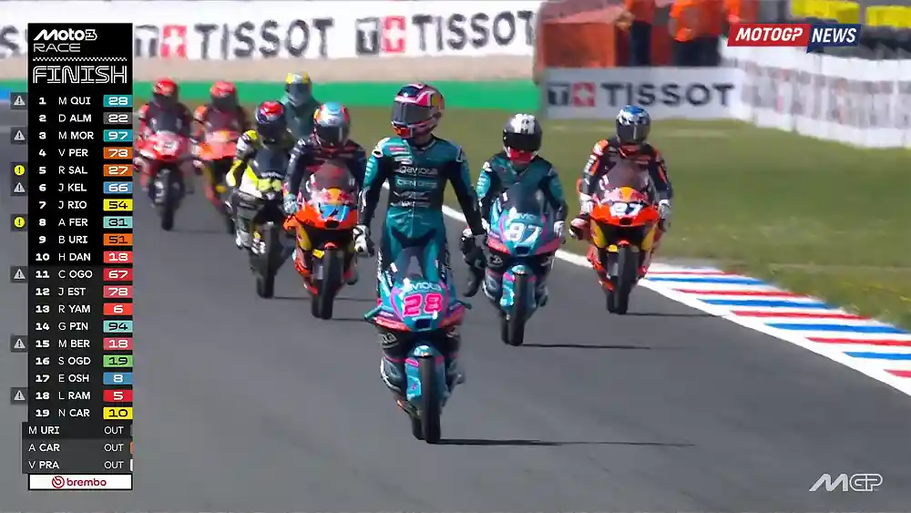 Hasil Race Moto3 Belanda 2026