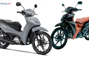 Honda Biz 125 vs Shineray Jet 125