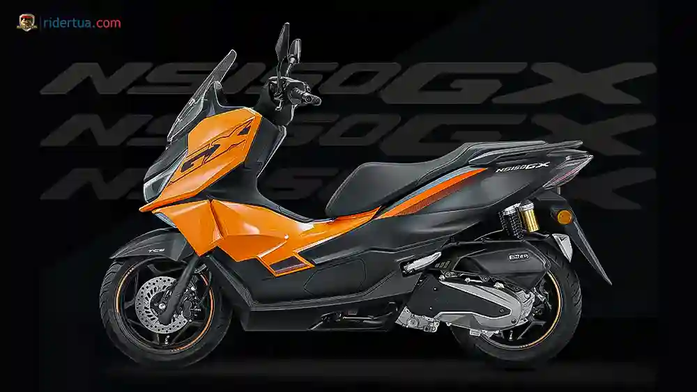 Honda, NS150GX, Honda NS150GX, motor matik, skutik bongsor, motor baru