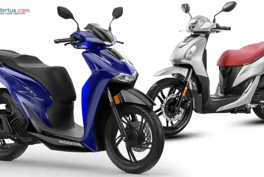 Honda SH125i vs SYM Symphony 125