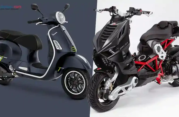 Italjet Dragster 300 vs Vespa GTS SuperTech 310