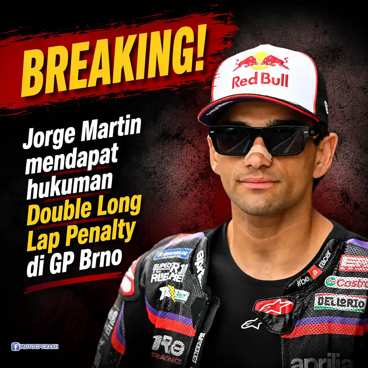 Jorge Martin Dihukum Double Long Lap Penalti untuk MotoGP Brno Dua Pekan Lagi 3 Jorge Martin mendapat hukuman Double Long Lap Penalty di GP Brno