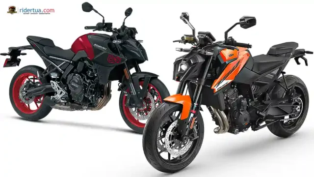 KTM 790 Duke vs Suzuki GSX-8S KTM 790 Duke vs Suzuki GSX-8S