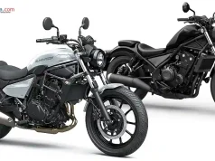 Kawasaki Eliminator vs Honda Rebel 500