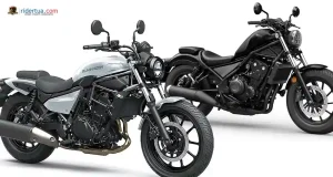 Kawasaki Eliminator vs Honda Rebel 500