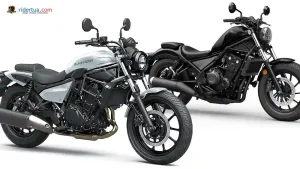 Kawasaki Eliminator vs Honda Rebel 500