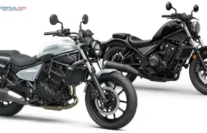 Kawasaki Eliminator vs Honda Rebel 500
