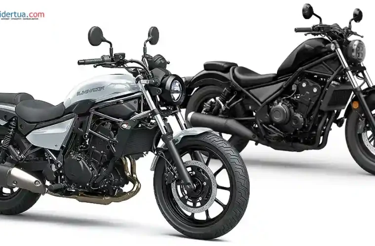 Kawasaki Eliminator vs Honda Rebel 500
