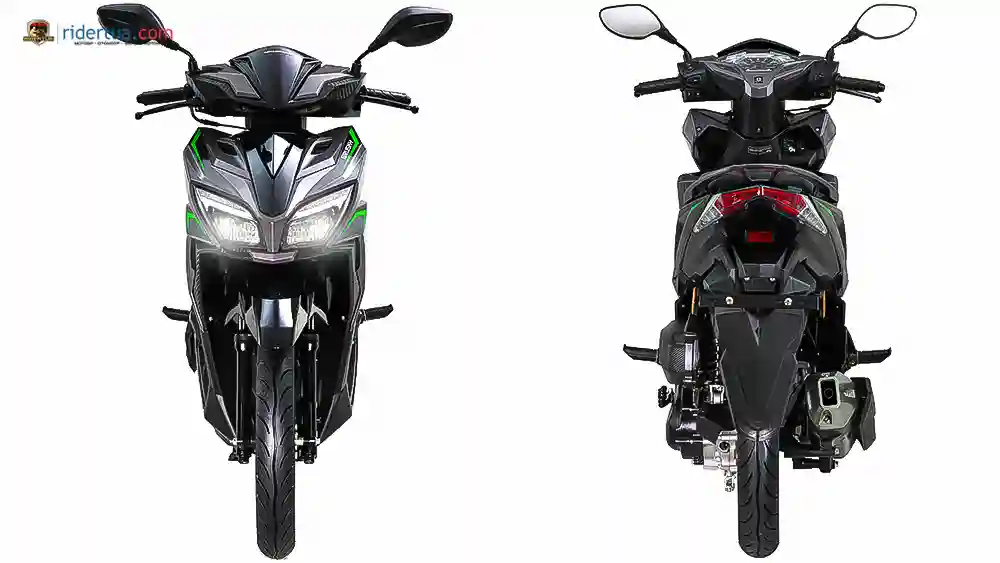 Akhirnya Kawasaki Modenas Brusky 125 Ada di Indonesia, Matik Pertama Geng Ijo Ini? 3 Kawasaki, Modenas, Brusky 125, Kawasaki Modenas Brusky 125, Modenas Brusky 125, motor matik
