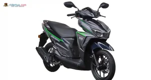 Akhirnya Kawasaki Modenas Brusky 125 Ada di Indonesia, Matik Pertama Geng Ijo Ini?
